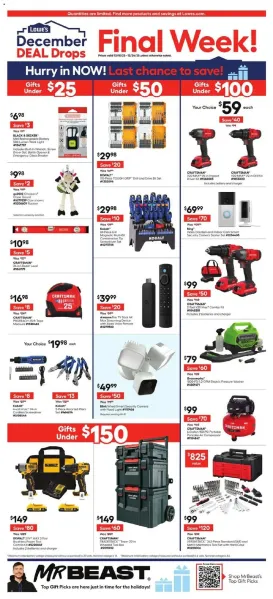 lowes - Lowe's Weekly Ad - 12/18 - 12/24 2025