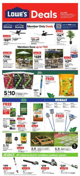 lowes - Lowe's Weekly Ad - 03/19 - 03/25 2026