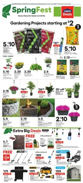lowes - Lowe's Weekly Ad - 03/26 - 04/08 2026
