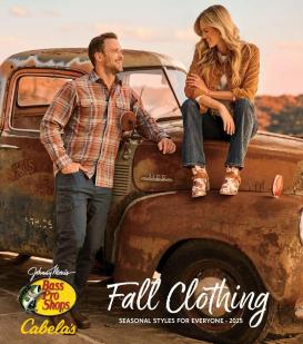 cabelas - Cabela's Fall Clothing 25 - from Wednesday 10/01 2025