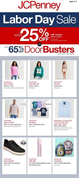 jcpenney - JCPenney Ad - 09/04 - 09/07 2026