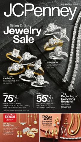 jcpenney - JCPenney Jewelry Sale - 09/03 - 09/20 2026