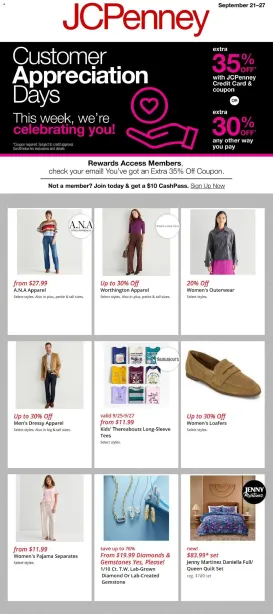 jcpenney - JCPenney Weekly Ad - 09/21 - 09/27 2026