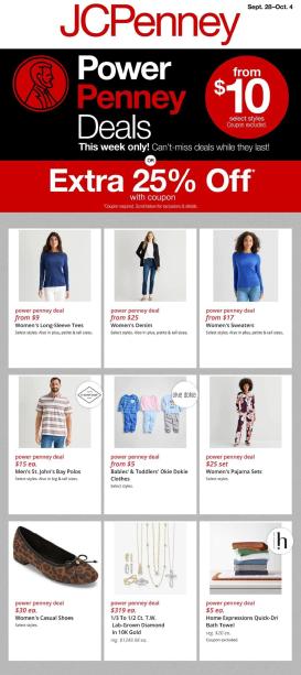 jcpenney - JCPenney Weekly Ad - 09/28 - 10/04 2026