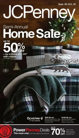jcpenney - JCPenney Semi-Annual Home Sale - 09/28 - 10/25 2026