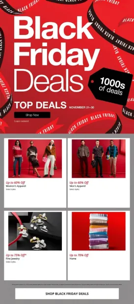 jcpenney - Weekly ads JCPenney BLACK FRIDAY from 11/21/2025