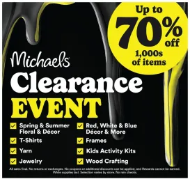 michaels - Michaels Weekly Ad - 07/12 - 07/18 2026