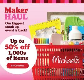 michaels - Michaels Weekly Ad - 08/09 - 08/15 2026