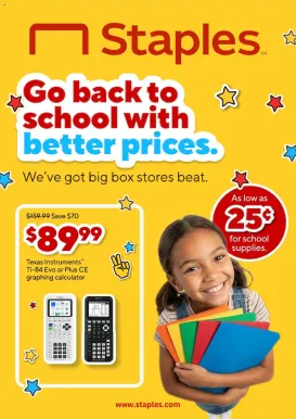 staples - Staples Weekly Ad - 08/30 - 09/06 2026