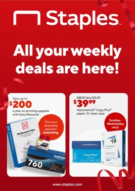 staples - Staples Weekly Ad - 09/20 - 09/27 2026