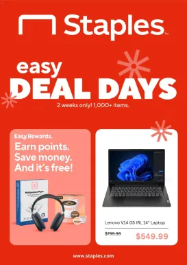staples - Staples Weekly Ad - 10/04 - 10/18 2026