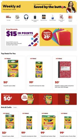 staples - Staples Weekly Ad - 08/31 - 09/06 2025