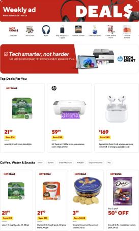 staples - Staples Weekly Ad - 10/26 - 11/01 2025