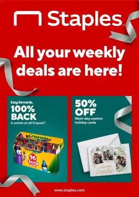 staples - Staples Weekly Ad - 12/14 - 12/20 2025