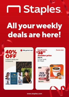 staples - Staples Weekly Ad - from Sunday 03/29 2026