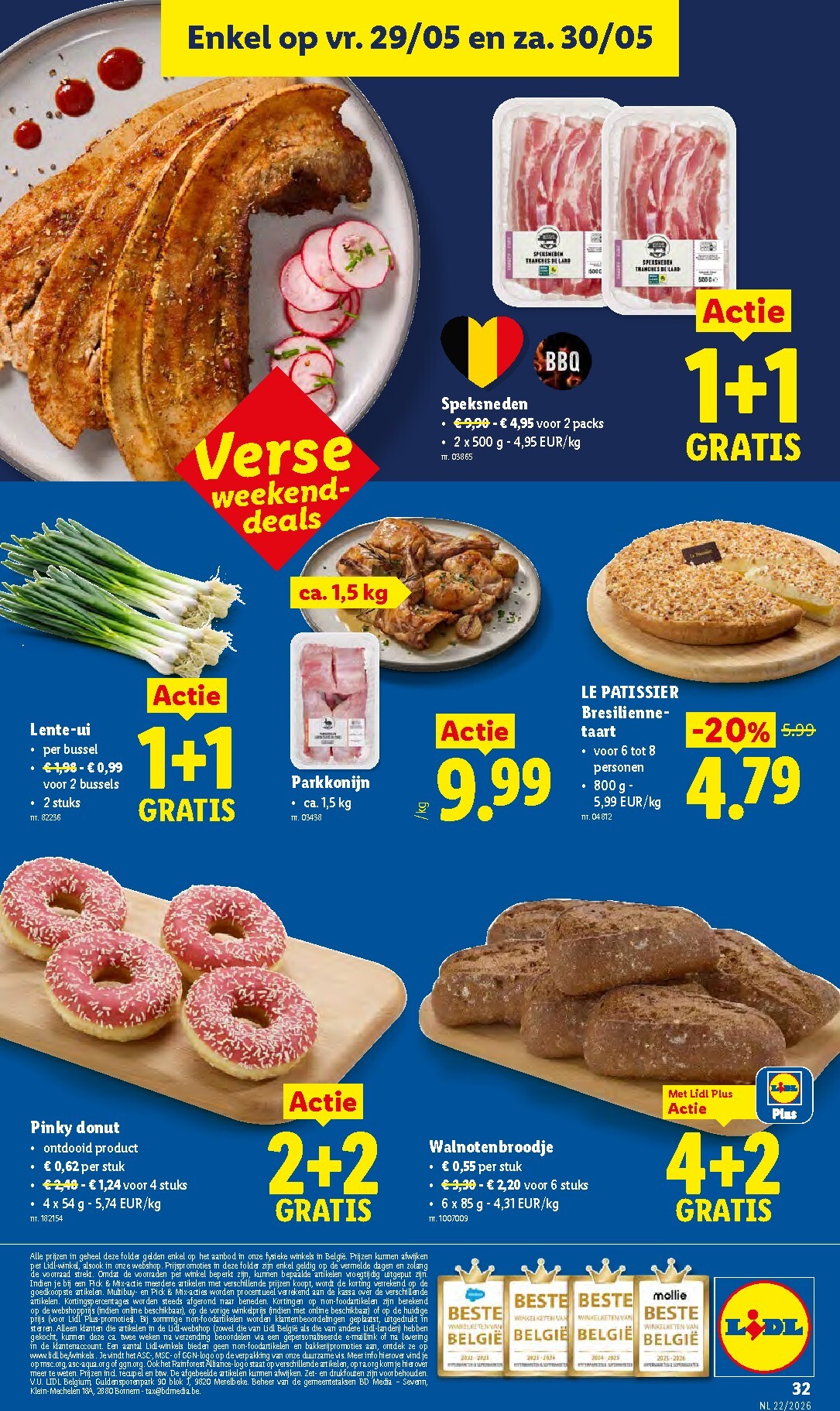 lidl - Lidl folder voor volgende week van dinsdag 26/05/2026 tot zaterdag 30/05/2026 - page: 32