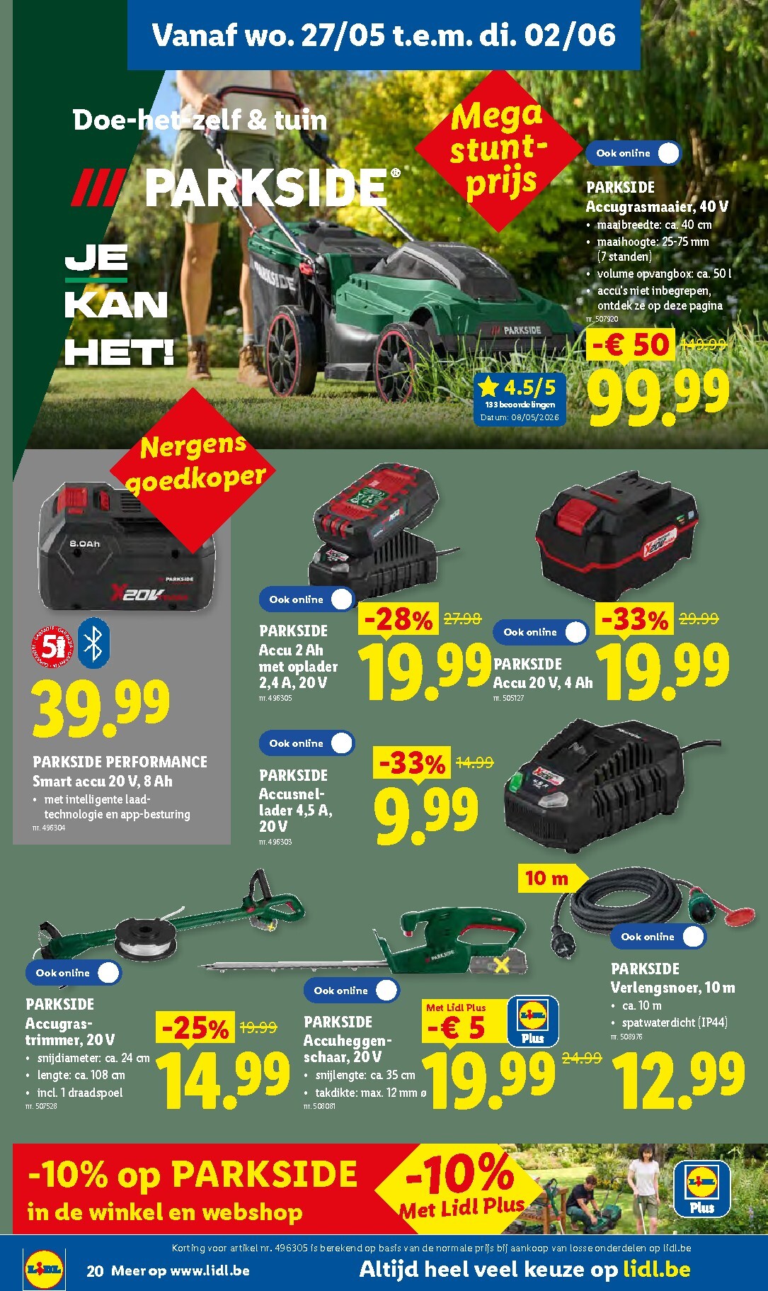 lidl - Lidl folder voor volgende week van dinsdag 26/05/2026 tot zaterdag 30/05/2026 - page: 20