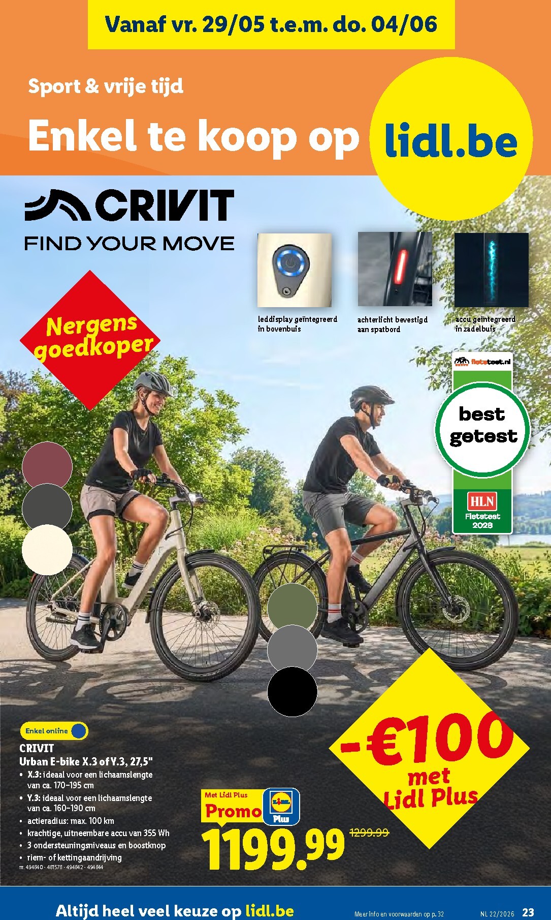 lidl - Lidl folder voor volgende week van dinsdag 26/05/2026 tot zaterdag 30/05/2026 - page: 23