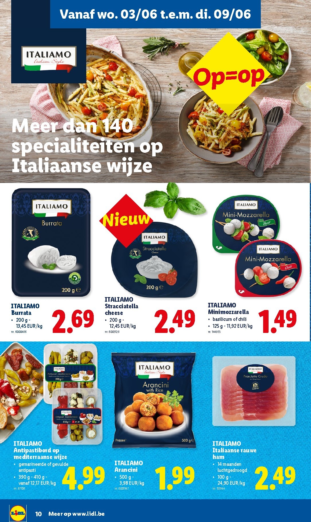 lidl - Lidl folder voor volgende week van maandag 01/06/2026 tot zaterdag 06/06/2026 - page: 10