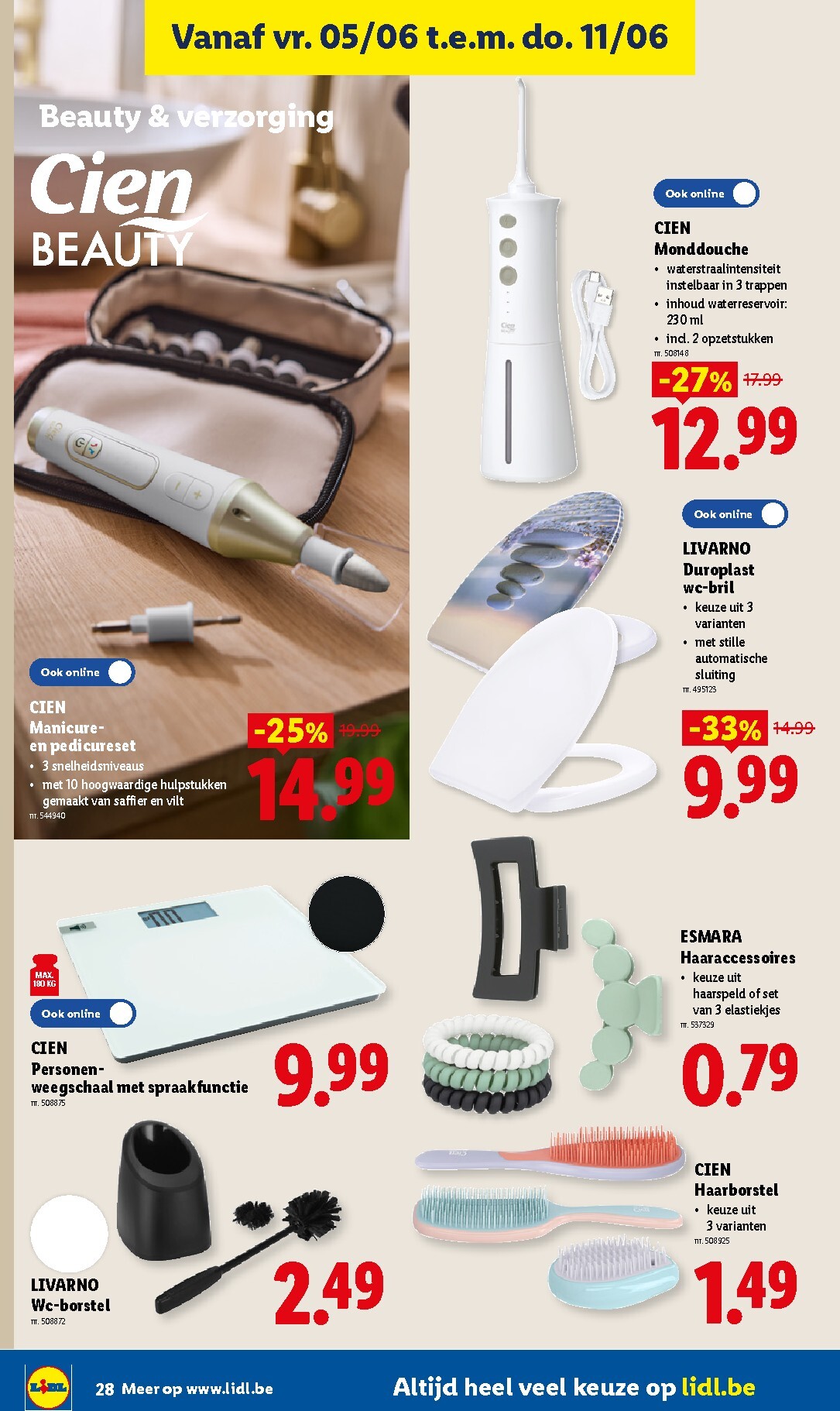 lidl - Lidl folder voor volgende week van maandag 01/06/2026 tot zaterdag 06/06/2026 - page: 28