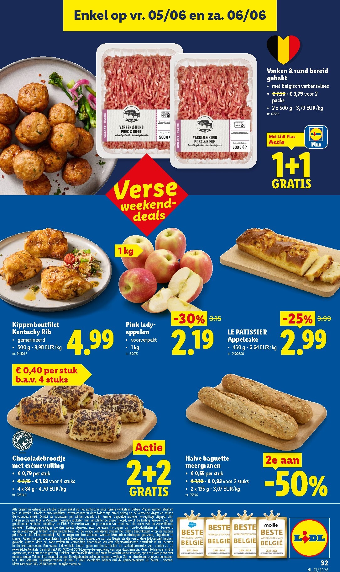 lidl - Lidl folder voor volgende week van maandag 01/06/2026 tot zaterdag 06/06/2026 - page: 32