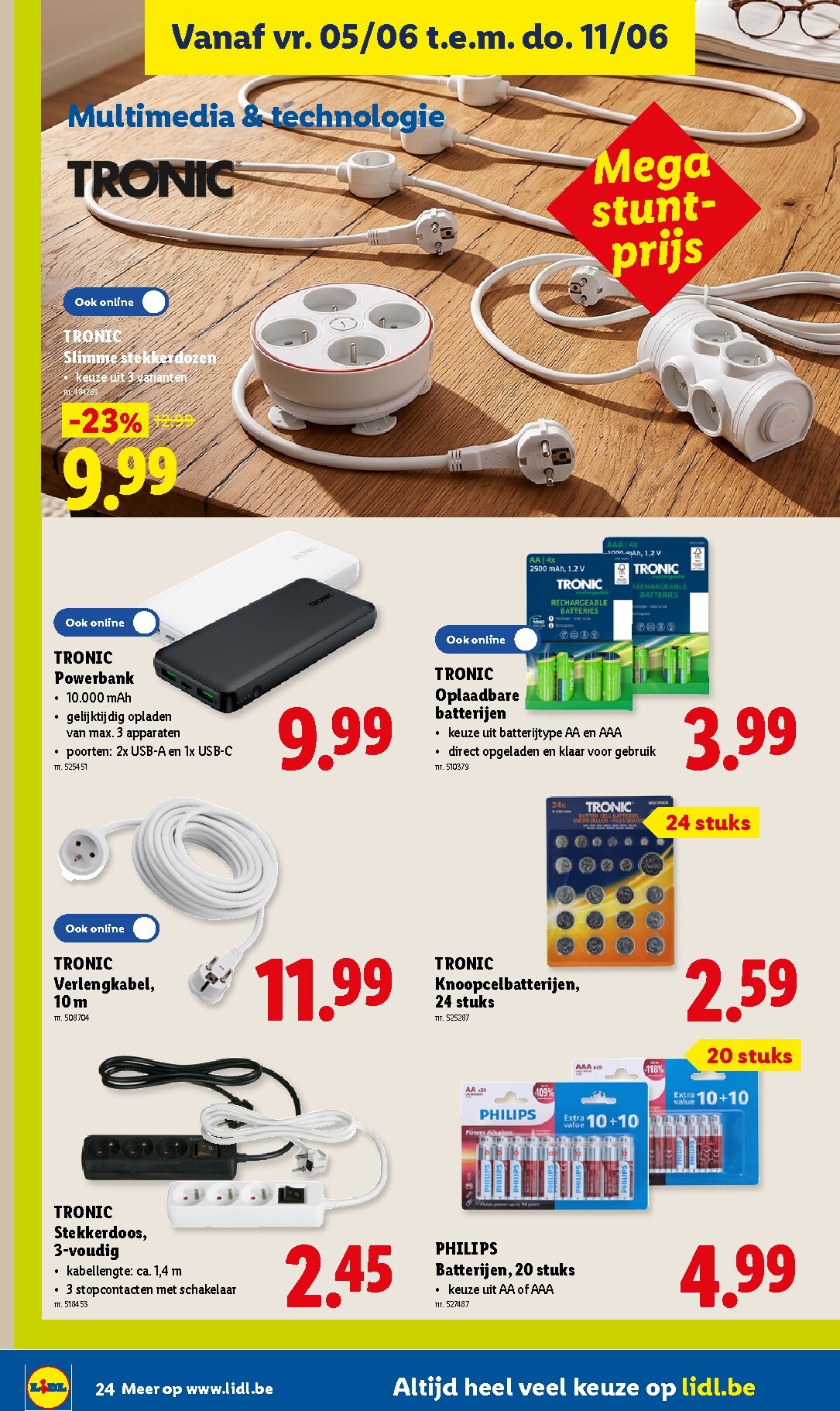 lidl - Lidl folder voor volgende week van maandag 01/06/2026 tot zaterdag 06/06/2026 - page: 24