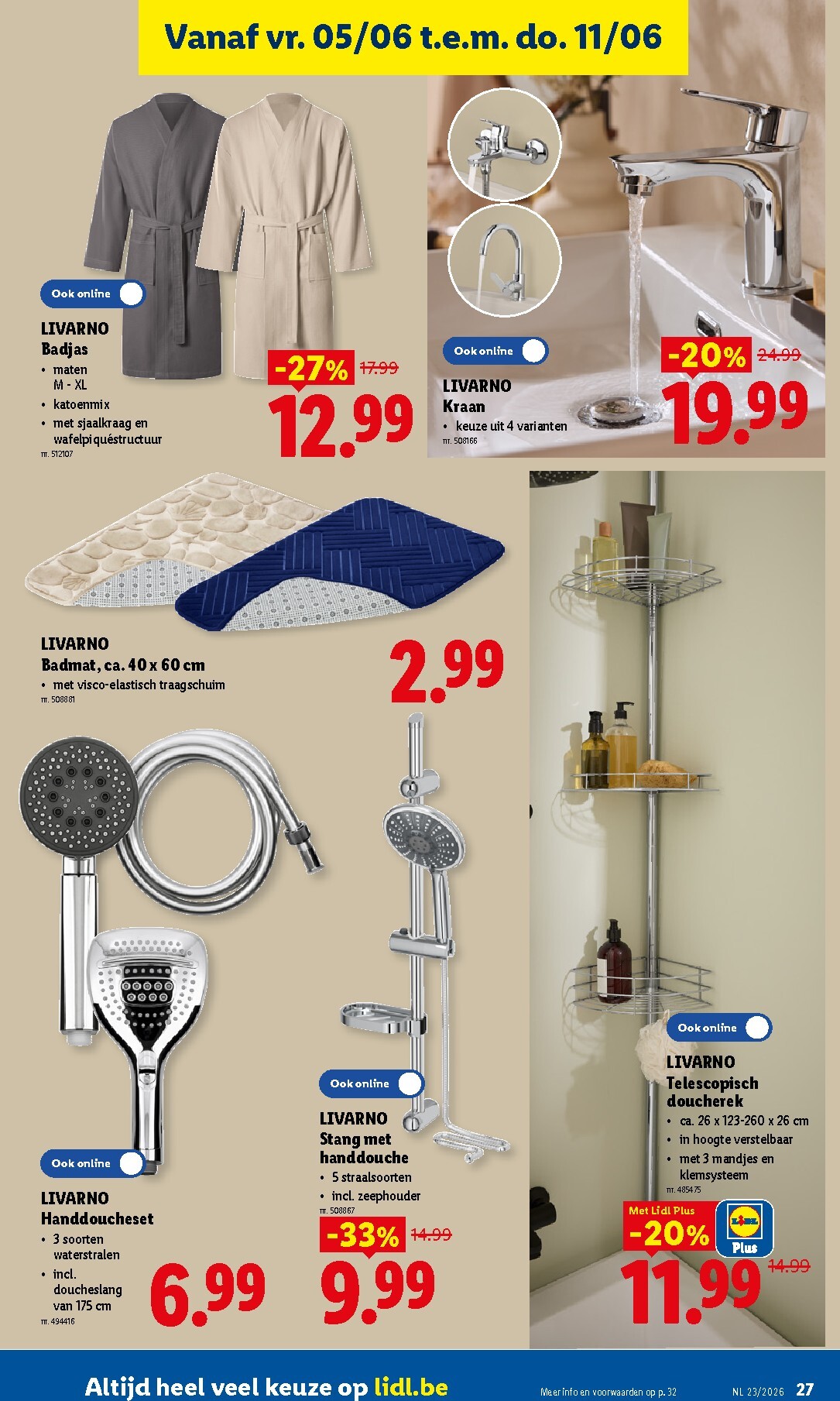 lidl - Lidl folder voor volgende week van maandag 01/06/2026 tot zaterdag 06/06/2026 - page: 27