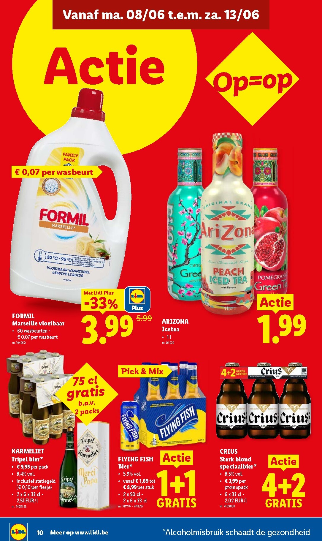 lidl - Lidl folder voor volgende week van maandag 08/06/2026 tot zaterdag 13/06/2026 - page: 10