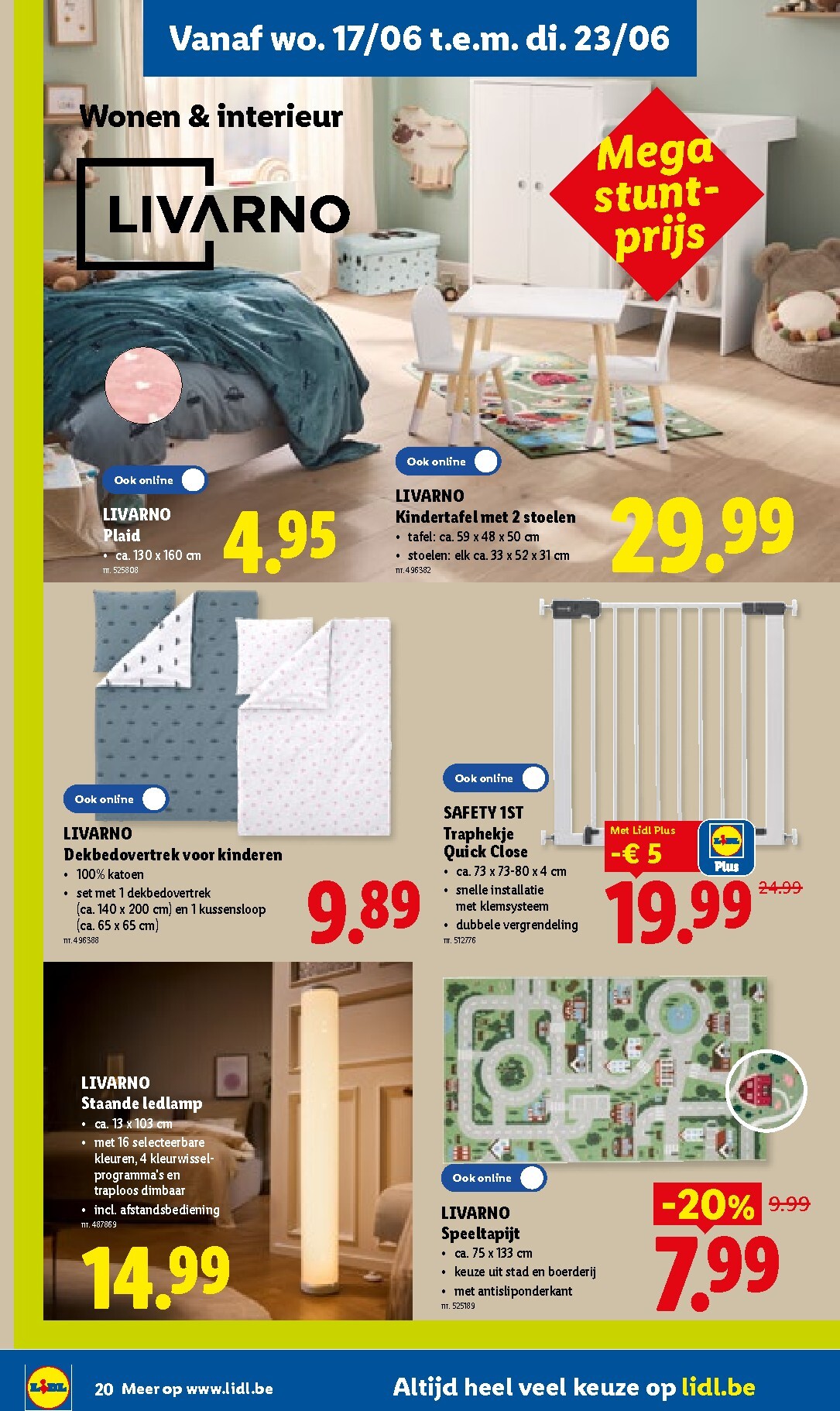 lidl - Lidl folder voor volgende week van maandag 15/06/2026 tot zaterdag 20/06/2026 - page: 20