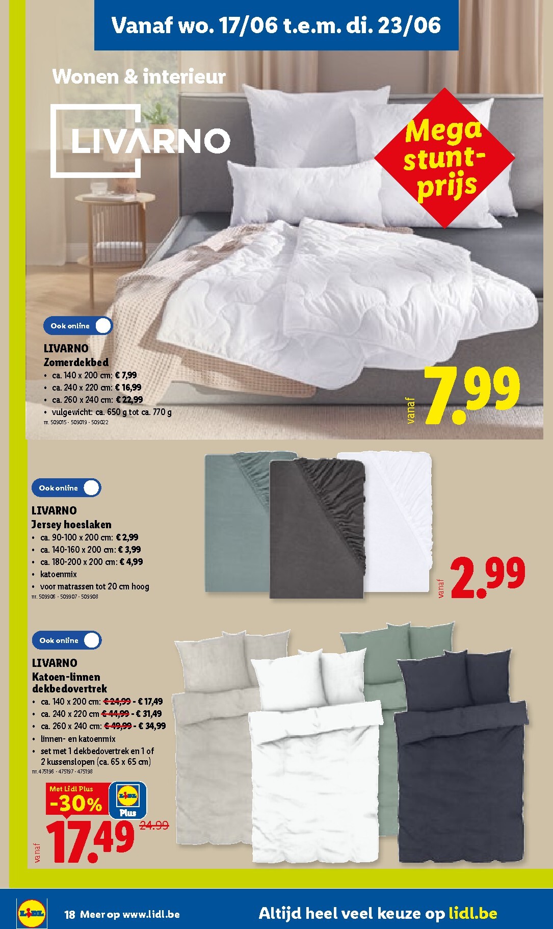 lidl - Lidl folder voor volgende week van maandag 15/06/2026 tot zaterdag 20/06/2026 - page: 18