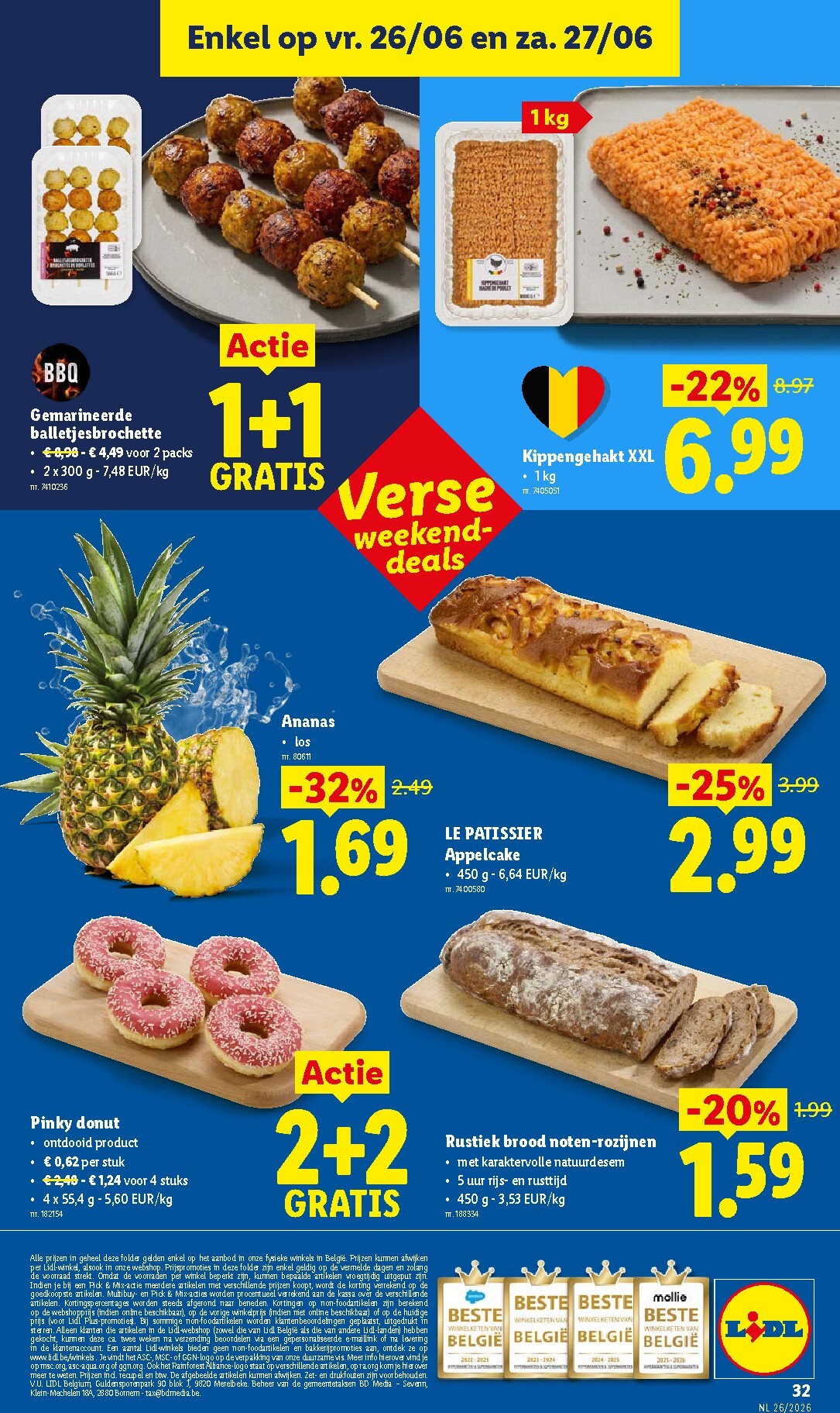 lidl - Lidl folder voor volgende week van maandag 22/06/2026 tot zaterdag 27/06/2026 - page: 32
