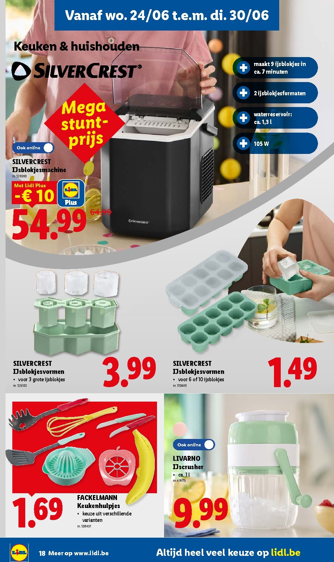 lidl - Lidl folder voor volgende week van maandag 22/06/2026 tot zaterdag 27/06/2026 - page: 18