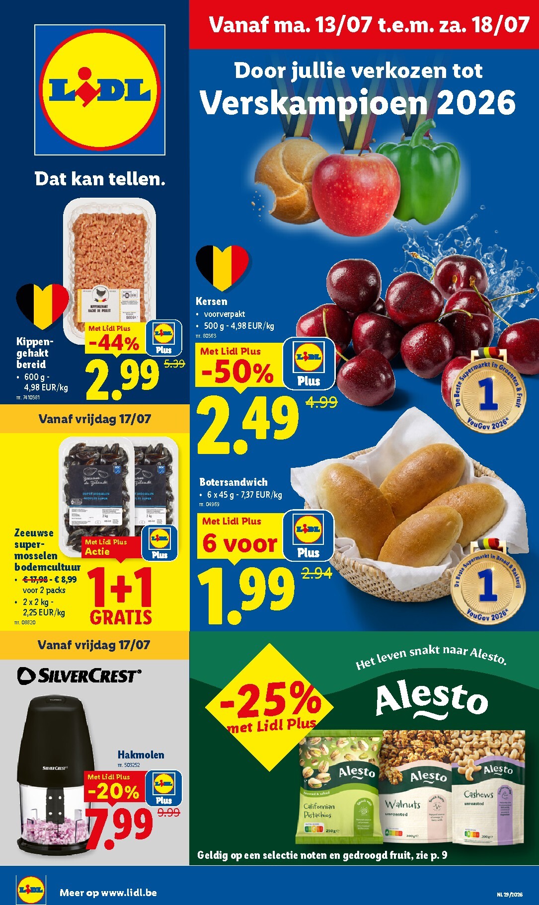 lidl - Lidl folder voor volgende week van maandag 13/07/2026 tot zaterdag 18/07/2026 - page: 1