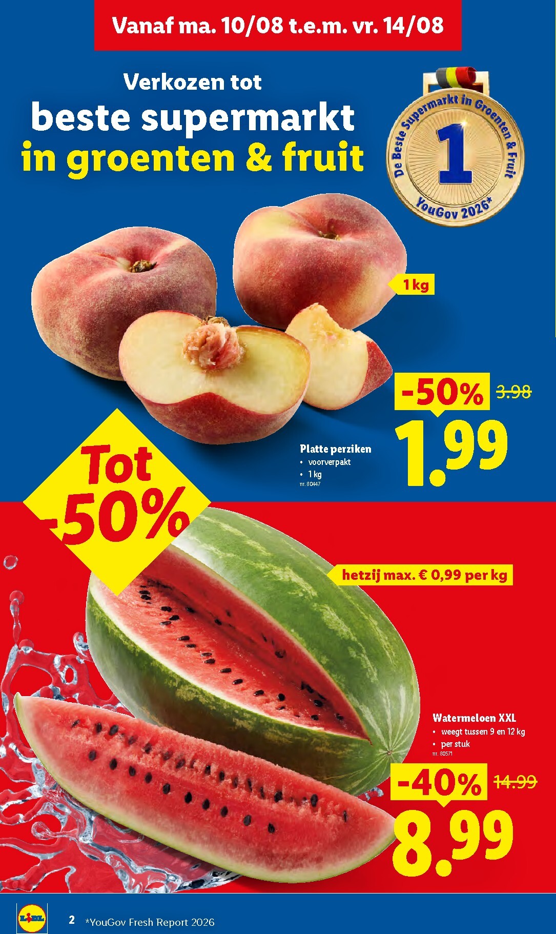 lidl - Lidl folder voor volgende week van maandag 10/08/2026 tot vrijdag 14/08/2026 - page: 2