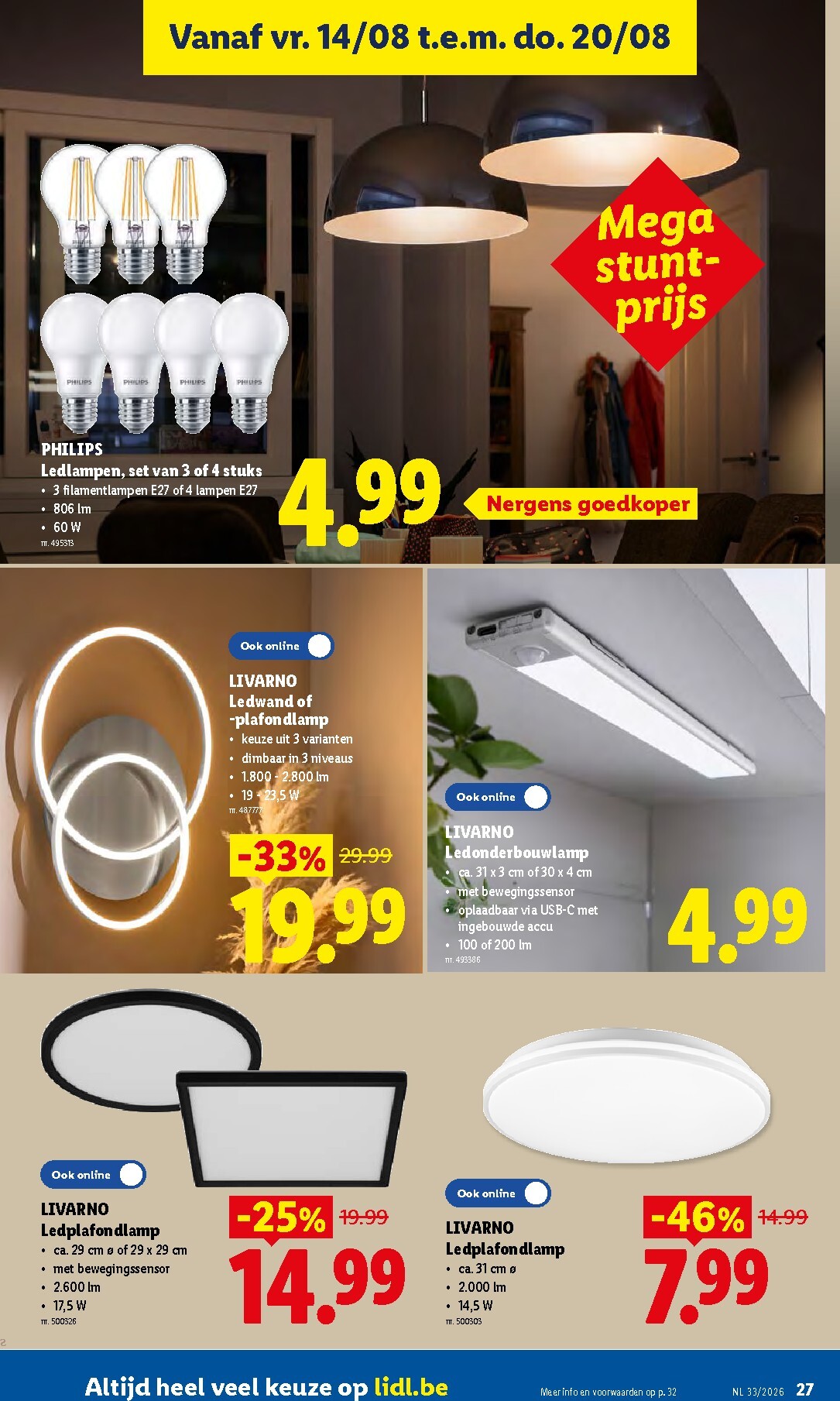 lidl - Lidl folder voor volgende week van maandag 10/08/2026 tot vrijdag 14/08/2026 - page: 27