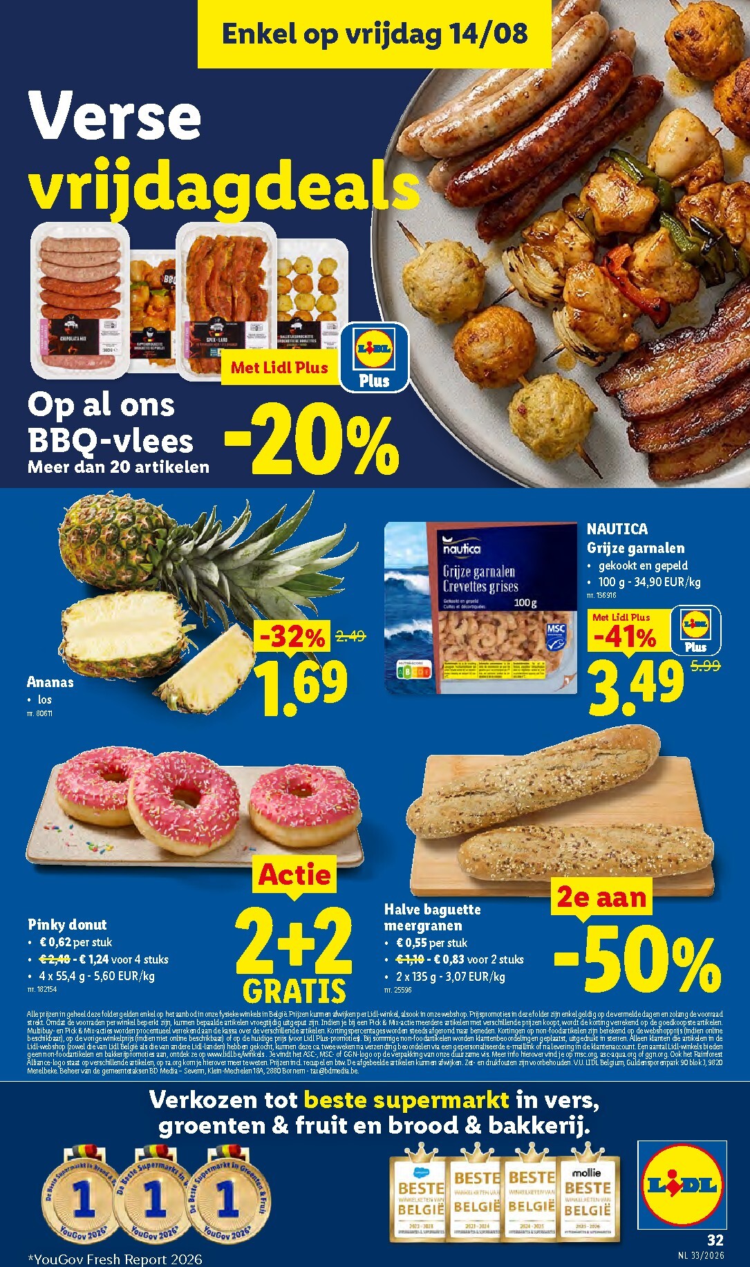 lidl - Lidl folder voor volgende week van maandag 10/08/2026 tot vrijdag 14/08/2026 - page: 32