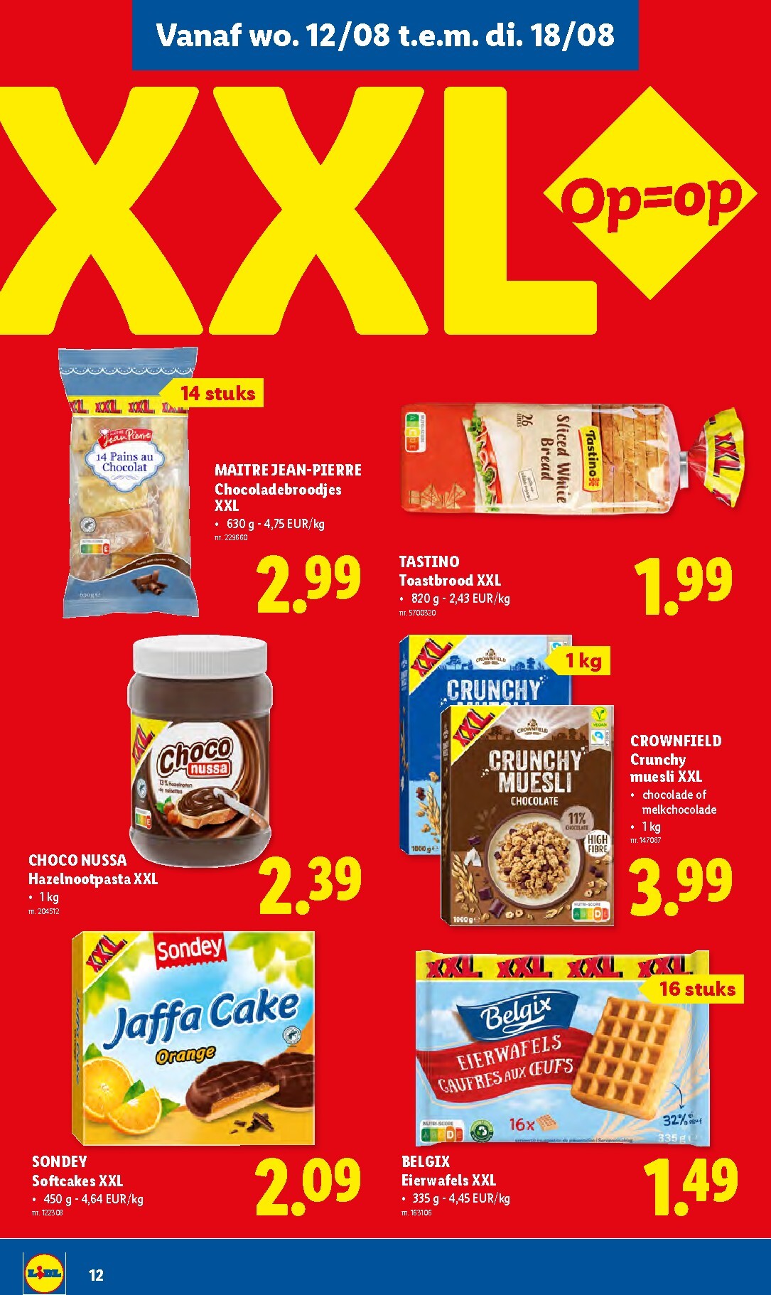lidl - Lidl folder voor volgende week van maandag 10/08/2026 tot vrijdag 14/08/2026 - page: 12
