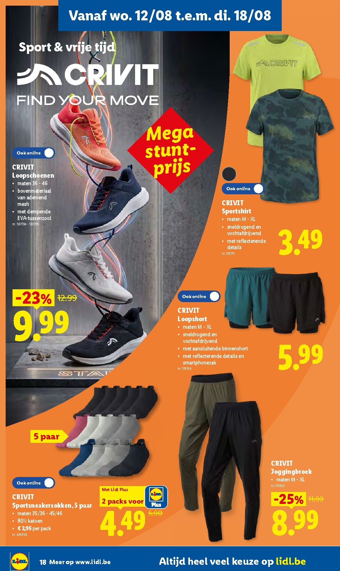 lidl - Lidl folder voor volgende week van maandag 10/08/2026 tot vrijdag 14/08/2026 - page: 18