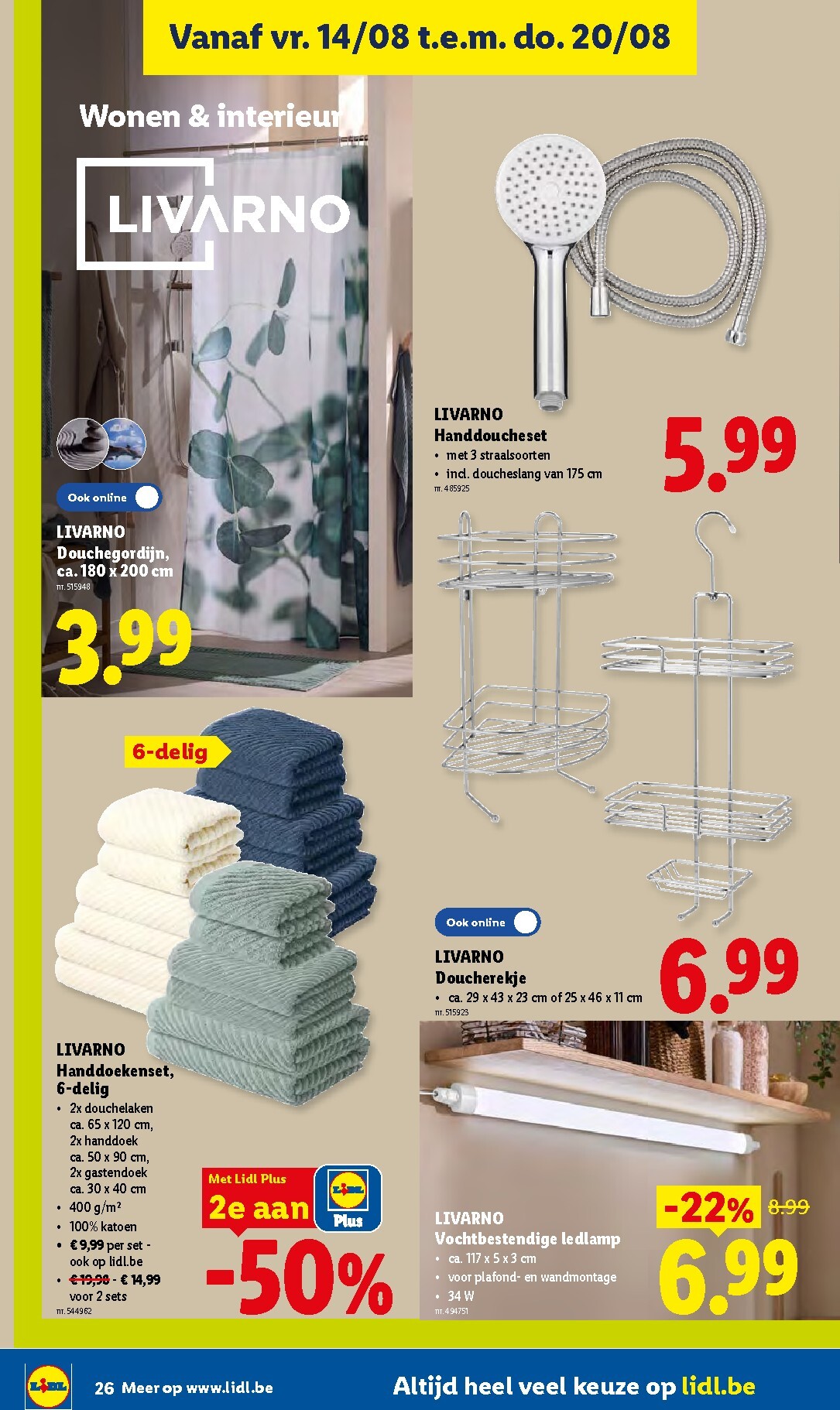 lidl - Lidl folder voor volgende week van maandag 10/08/2026 tot vrijdag 14/08/2026 - page: 26