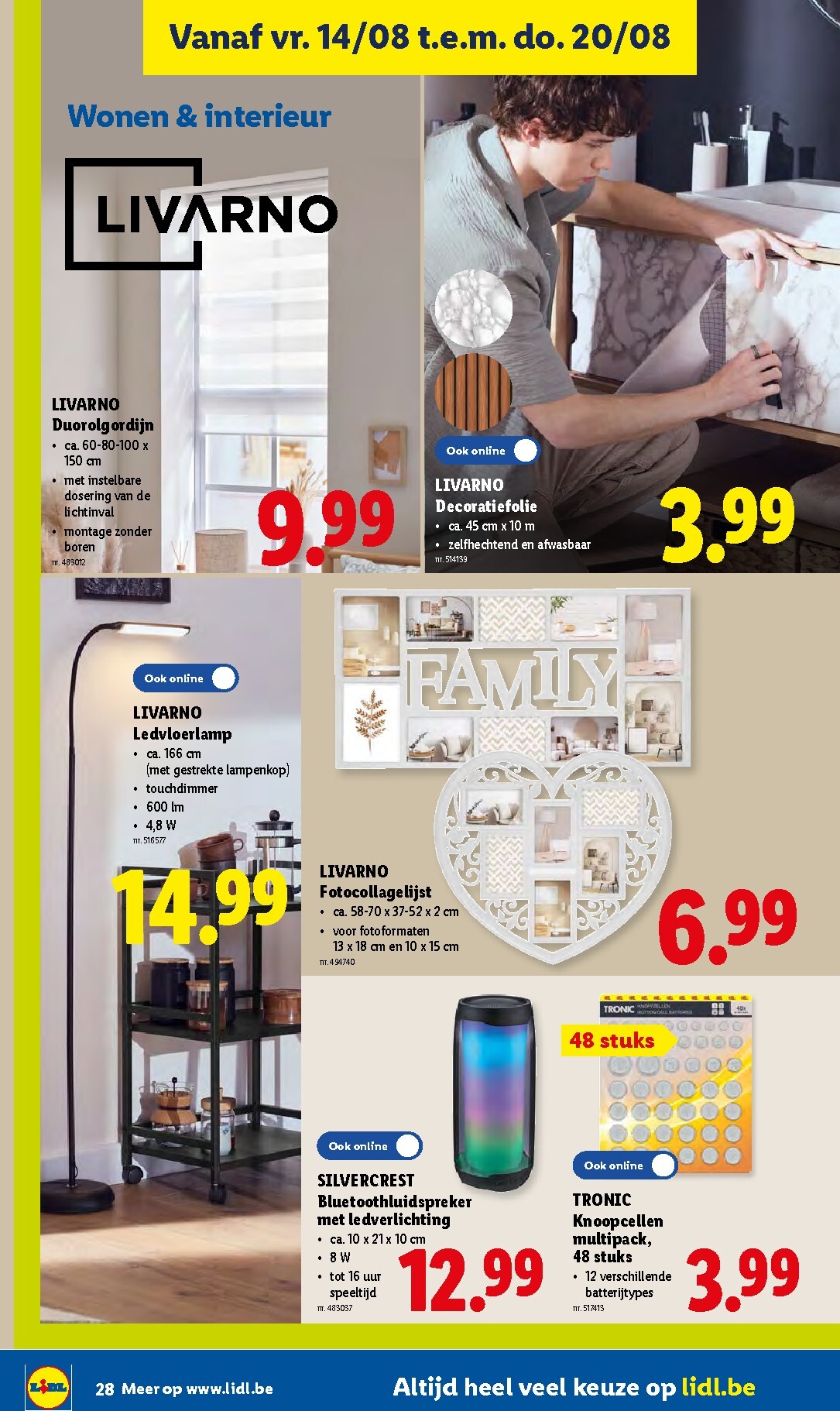 lidl - Lidl folder voor volgende week van maandag 10/08/2026 tot vrijdag 14/08/2026 - page: 28