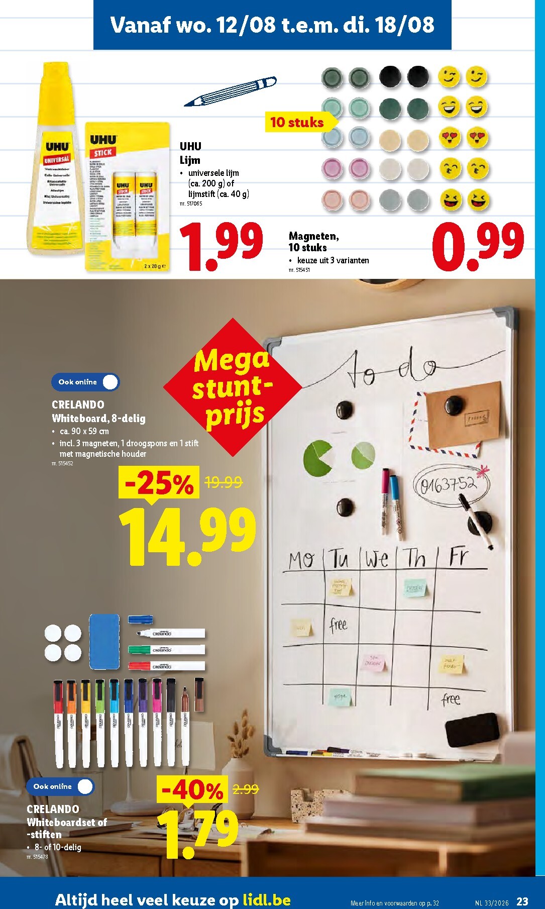lidl - Lidl folder voor volgende week van maandag 10/08/2026 tot vrijdag 14/08/2026 - page: 23