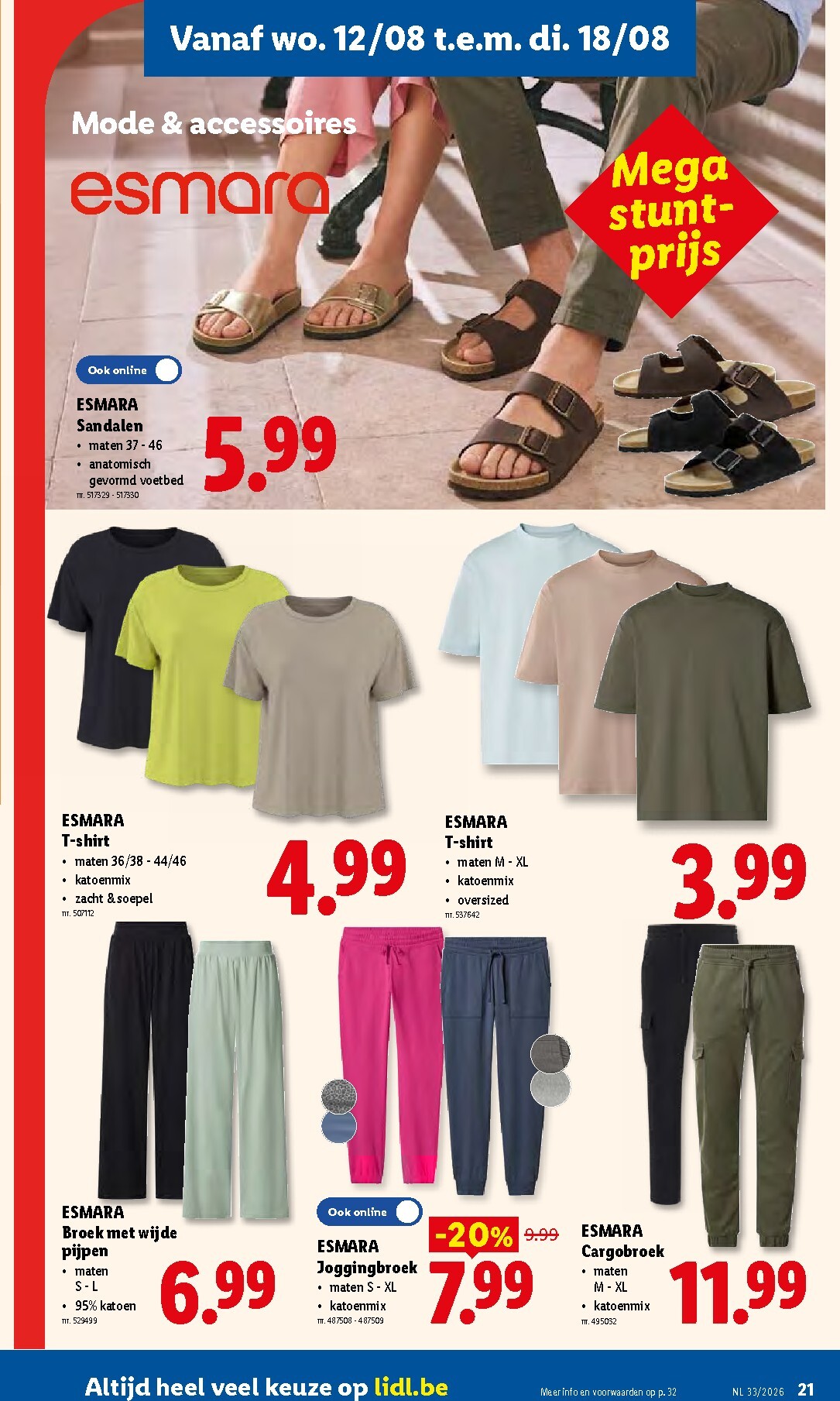 lidl - Lidl folder voor volgende week van maandag 10/08/2026 tot vrijdag 14/08/2026 - page: 21