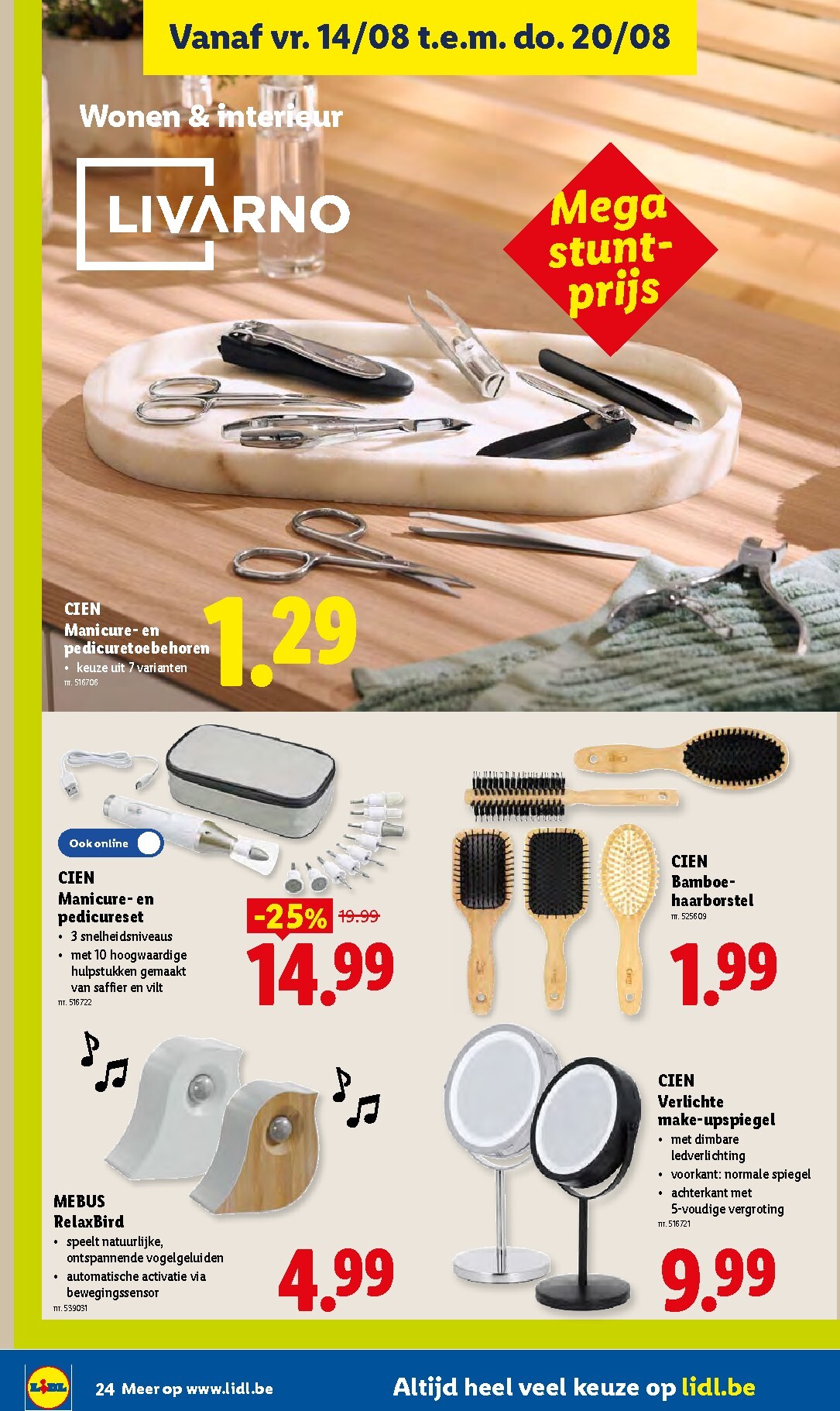 lidl - Lidl folder voor volgende week van maandag 10/08/2026 tot vrijdag 14/08/2026 - page: 24