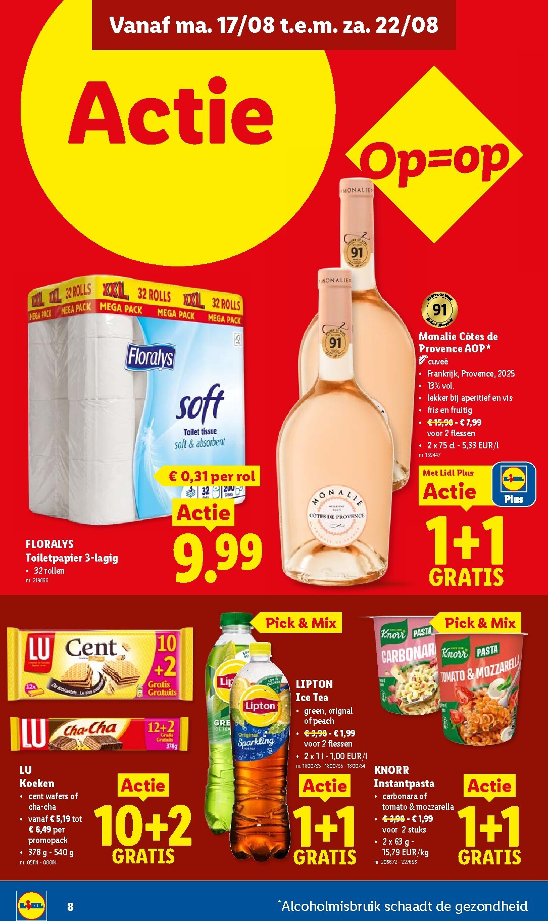 lidl - Lidl folder voor volgende week van maandag 17/08/2026 tot zaterdag 22/08/2026 - page: 8