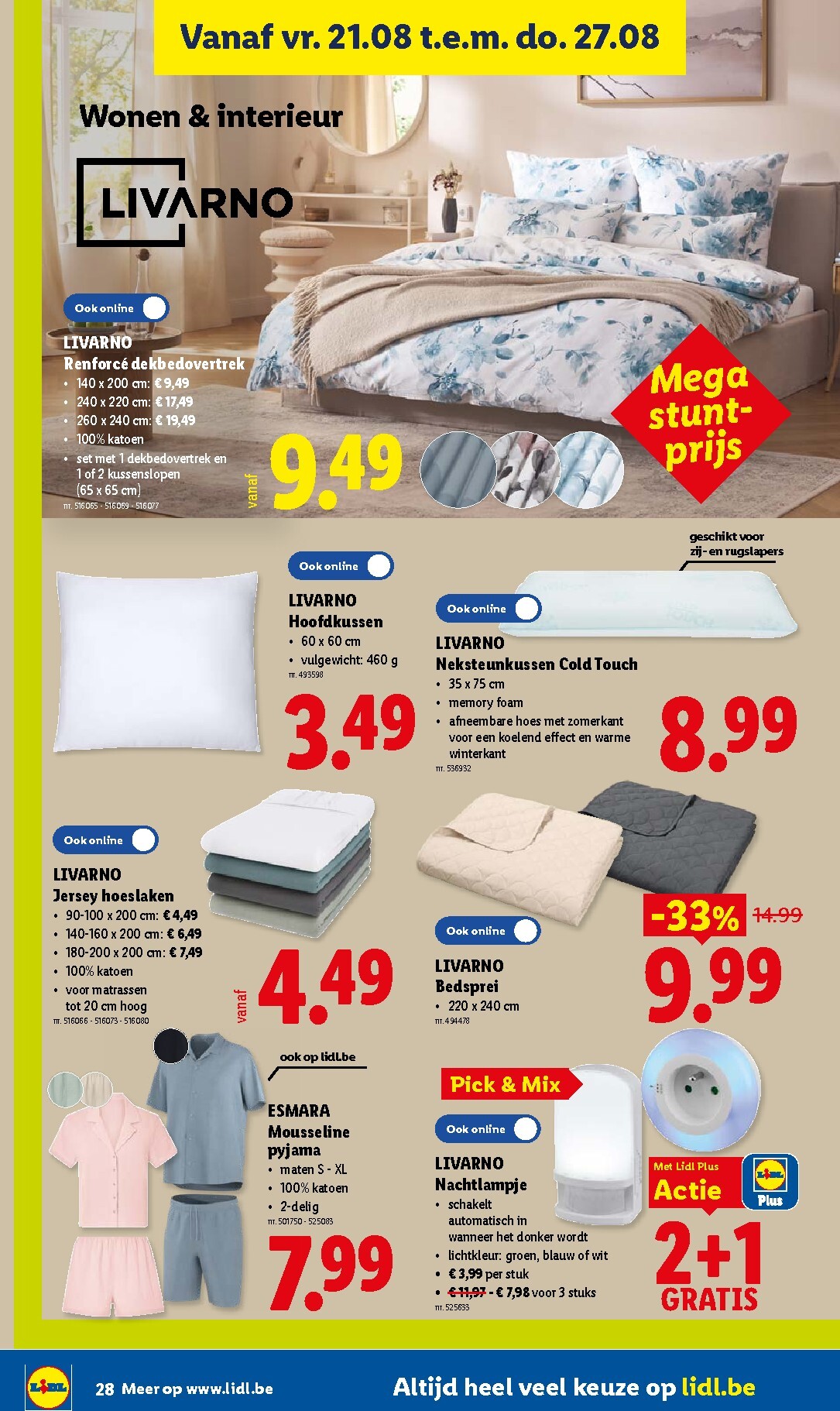 lidl - Lidl folder voor volgende week van maandag 17/08/2026 tot zaterdag 22/08/2026 - page: 28