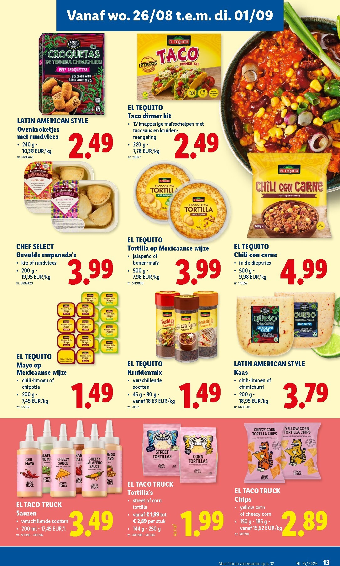 lidl - Lidl folder voor volgende week van maandag 24/08/2026 tot zaterdag 29/08/2026 - page: 13