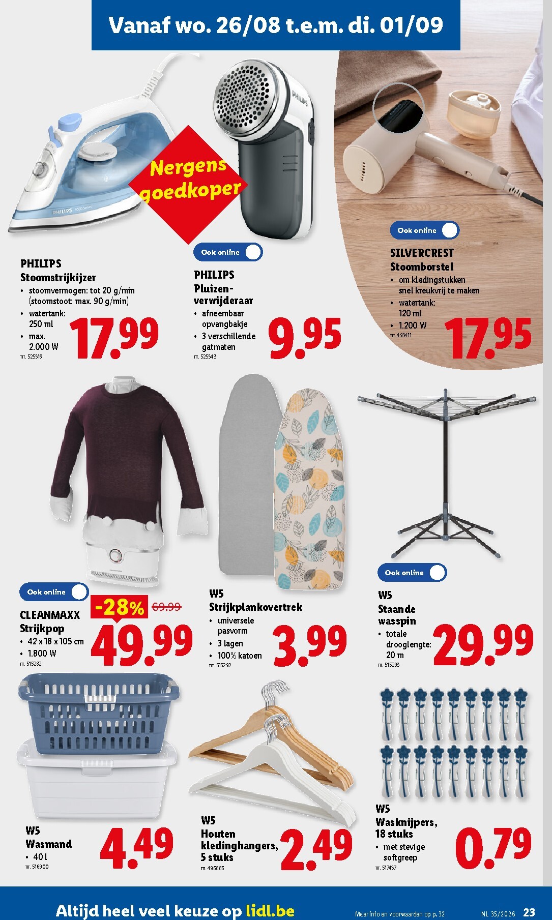 lidl - Lidl folder voor volgende week van maandag 24/08/2026 tot zaterdag 29/08/2026 - page: 23