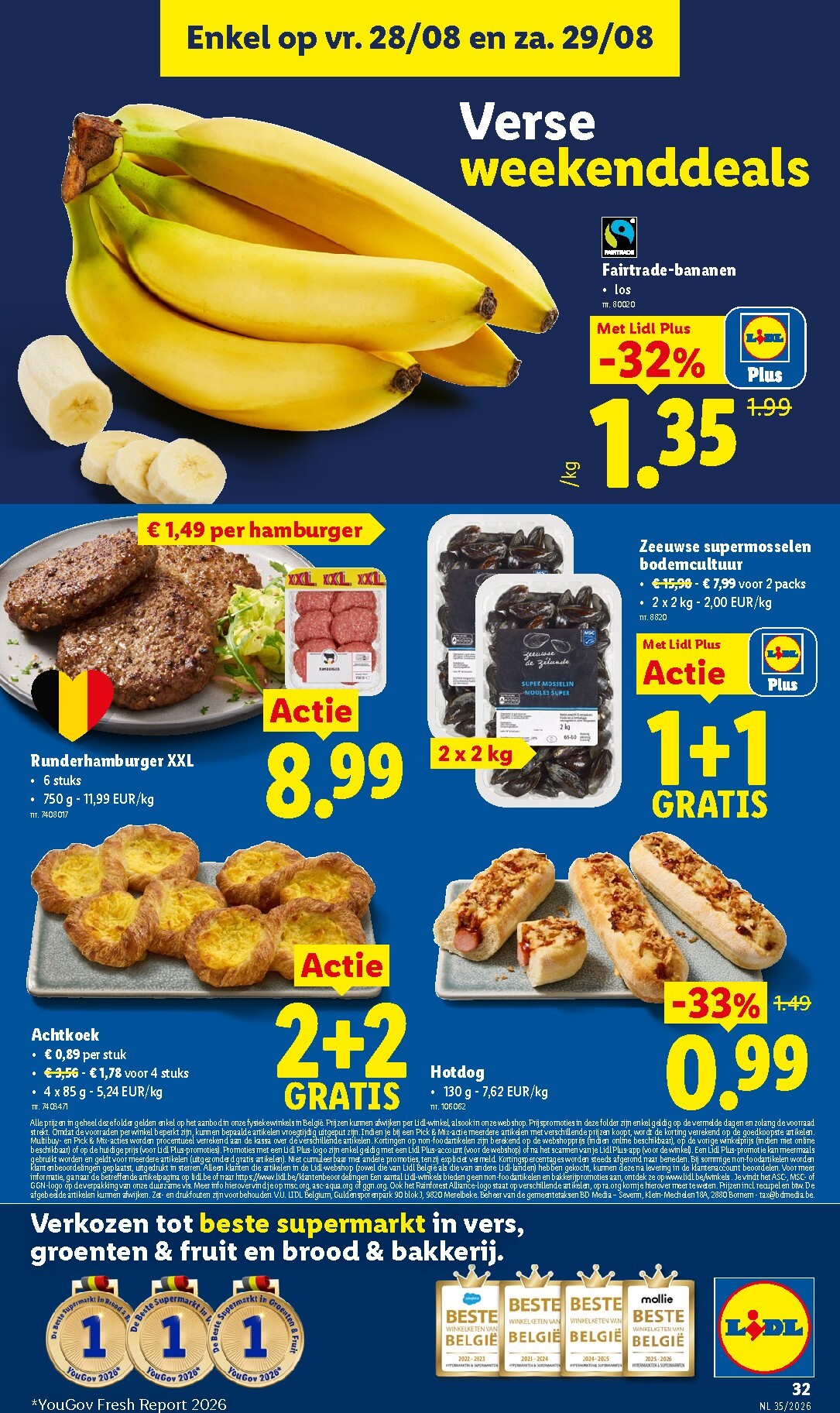 lidl - Lidl folder voor volgende week van maandag 24/08/2026 tot zaterdag 29/08/2026 - page: 32