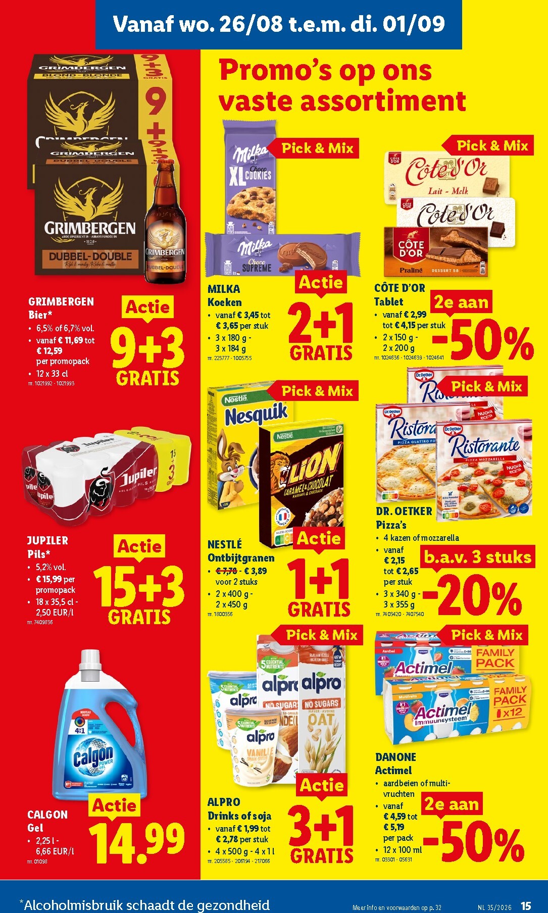 lidl - Lidl folder voor volgende week van maandag 24/08/2026 tot zaterdag 29/08/2026 - page: 15