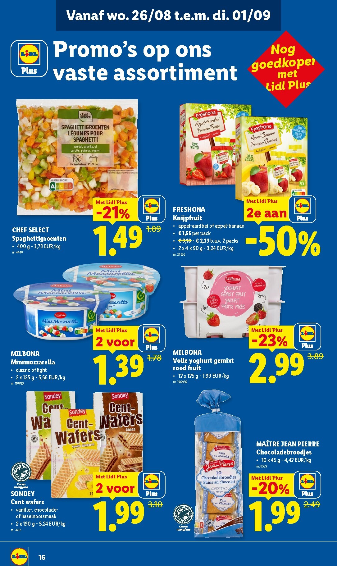 lidl - Lidl folder voor volgende week van maandag 24/08/2026 tot zaterdag 29/08/2026 - page: 16